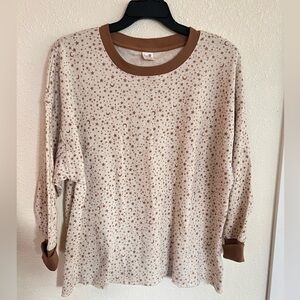 Secret treasures sleepwear sweatshirt size oversized large new